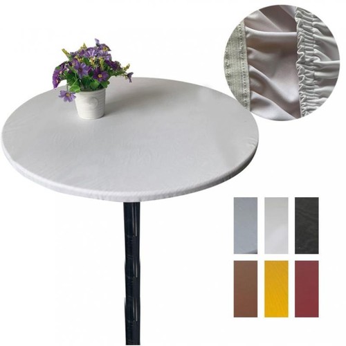 Couverture table ronde - table,