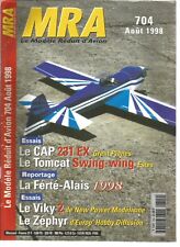 MRA N°704 PLAN: "P'IN-UP" ELECTRIC PLANE FOR FLIGHT "3D" / TOMCAT SWING-WING