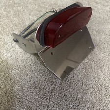 Daytec Rick Doss Taillight License Plate Frame Harley 9” Wide Fatbob Bobtail ST