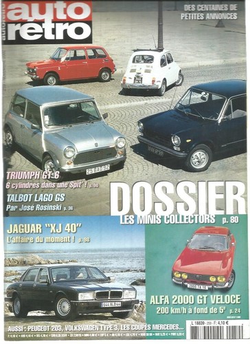 Auto retro 259 - retro, mini
