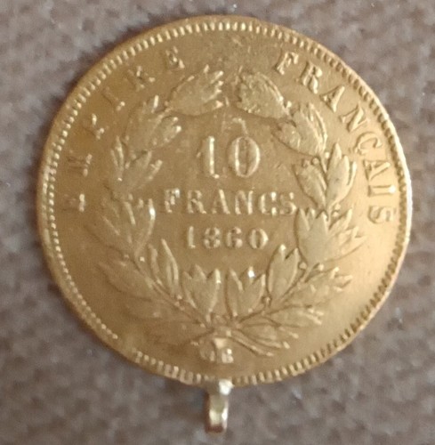Pièce francs or - pièce,