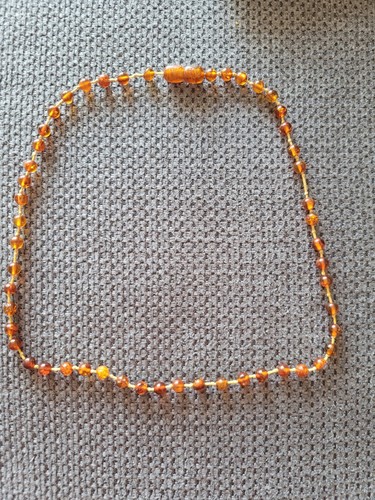 Petit collier ambre - petit, vintage