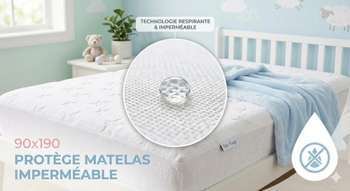 Protège matelas bébé - bébé, 90x190