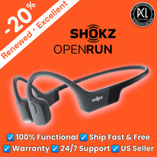 ✅ Shokz OpenRun (Mini) Bone Conduction Open-Ear Headphones Black・Excellent ✅
