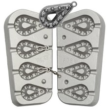 Moule à plomb GRIPP 40 - 50 - 60 - 90 G  - Livraison gratuite - PAWIS PECHE