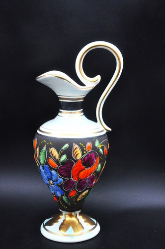 Vase amphore décor - , bouquet