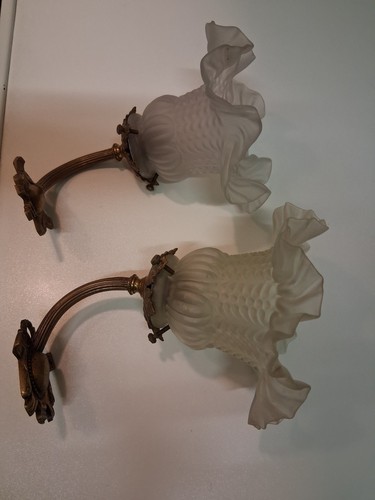 Paire appliques tulipes - d’appliques,
