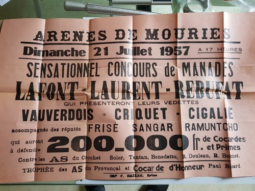 Affiche originale ancienne - affiche,