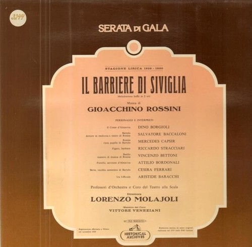 Box rossini barbiere - barbiere, di