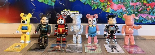 Lot bearbrick 100 - de, 7