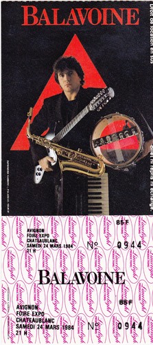 Ticket billet stub unused - billet,