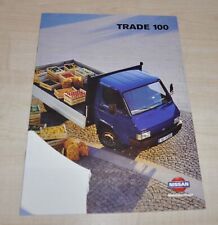 Nissan Trade 100 Brochure Prospekt DE Edition