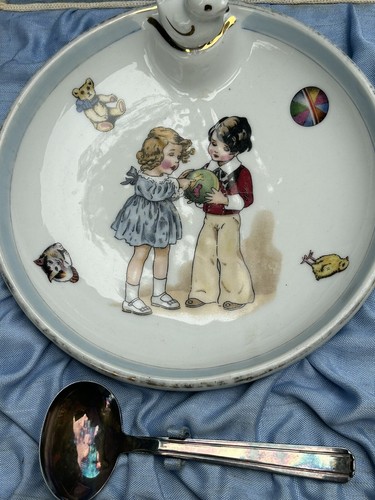 Assiette bébé bouillie - à,