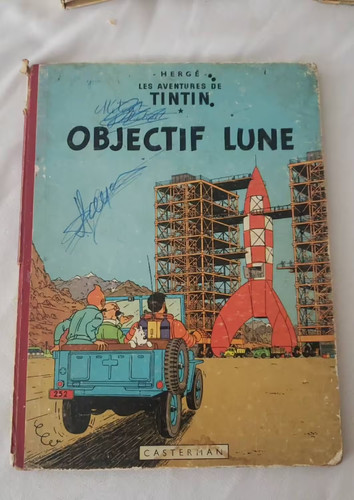 Ancienne tintin on a - bd,