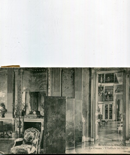 Carte brienne chateau le - brienne,