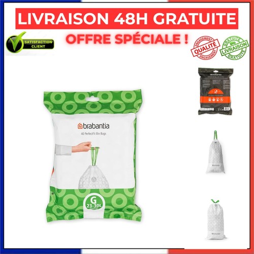 Sacs poubelle brabantia code - sacs,
