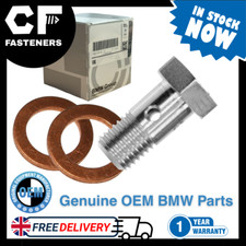 BMW NEW GENUINE-  13627811933 17mm Hex Hydraulic Banjo Bolt/Screw M12x1.5x24mm