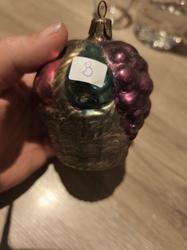 Superbe ancienne boule noel - ancienne, de