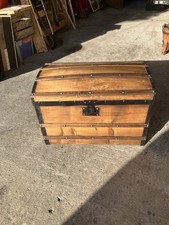 Ancienne malle Voyage en bois TBE 