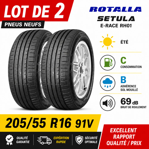 Lot pneus 205 r16 91v - lot,