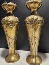 Paire Vase Art Nouveau 1900