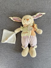 DOUDOU LAPIN LOUPICHOU AVEC MOUCHOIR DOUDOU ET COMPAGNIE