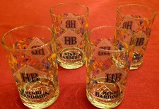 4 VERRES PASTIS HENRI BARDOUIN