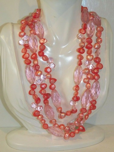 Gros rose perles à - rose,