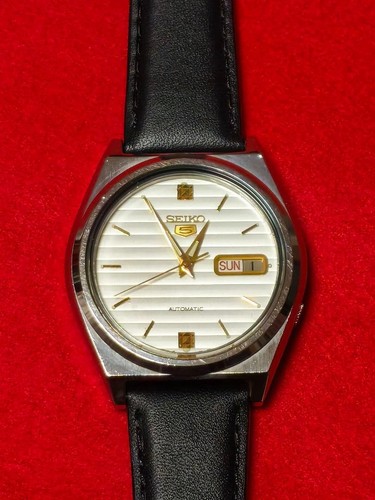 Seiko automatic watch - 5, silver