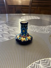 Petit Vase En Emaux De Longwy