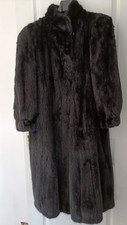 manteau de vison véritable