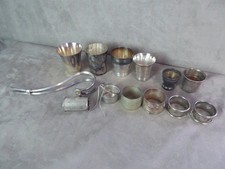 Lot de METAL ARGENTE