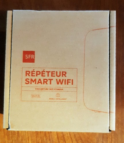 Repeteur smart wifi - 6, sfr