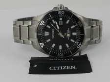Citizen Eco-Drive Men's Promaster Diver Super Titanium Bracelet Watch  , NO BOX