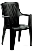 Chaise En PP/Rattan Avec