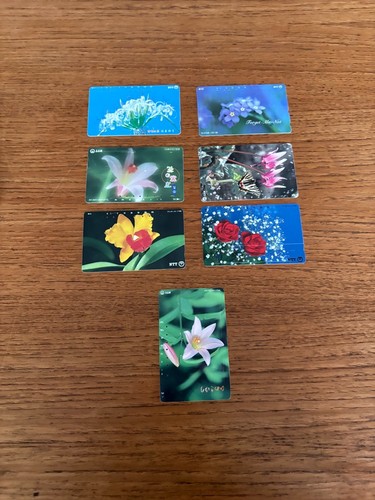 Telecard japan bundle - telecard, flowers