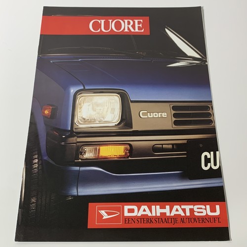 Daihatsu cuore brochure - cuore, 8+4p