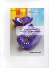 LIVRET RECETTES  CHAUSSON ET TRI CHAUSSON PARTY  Tupperware NEUF 