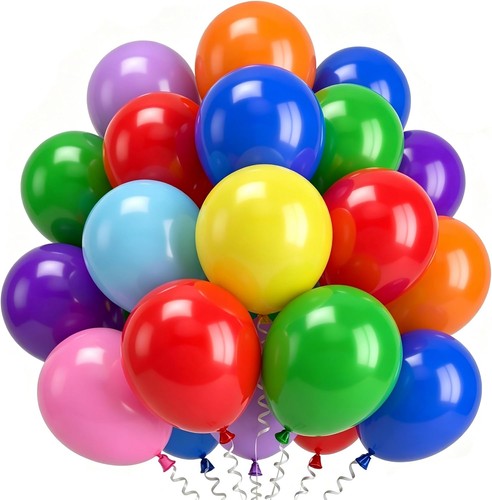 Ballons anniversaire 100pcs - ballons,