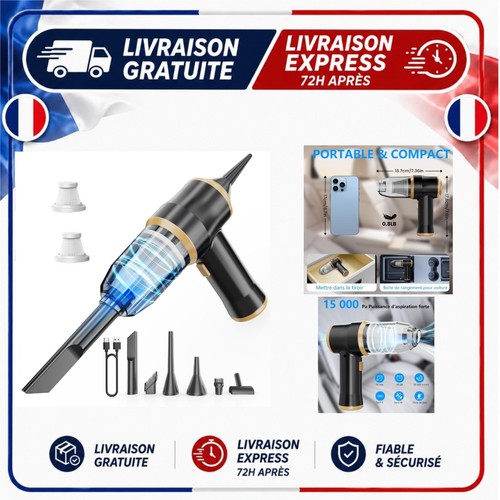 Aspirateur voiture sans fil