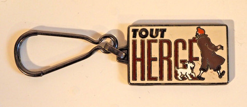 Tintin porte cle tout - tintin, porte-cle