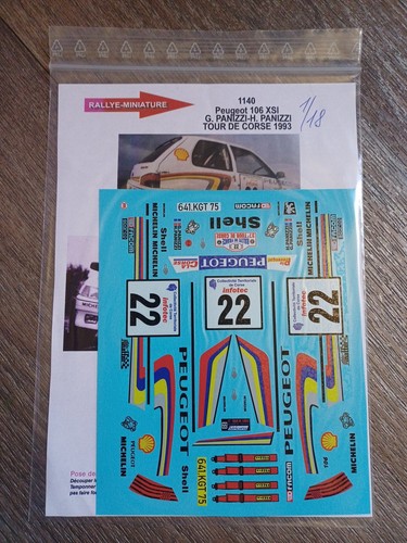 Decals ref 1140 - decals, 1/18