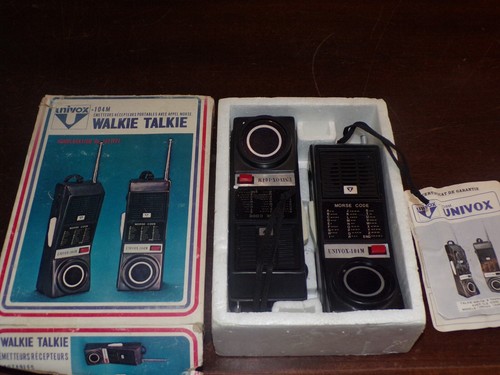 Walkie talkie univox 104m - talkie,
