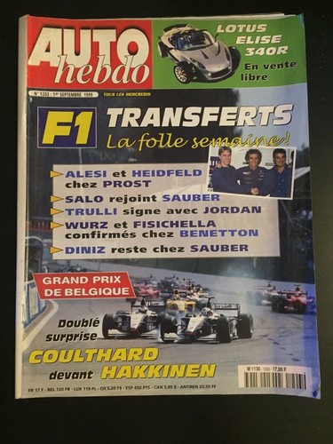 Auto hebdo 1203 09 1999 - hebdo, n°1203
