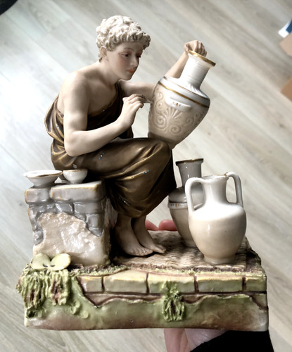 Belle sculpture royal dux - sculpture,