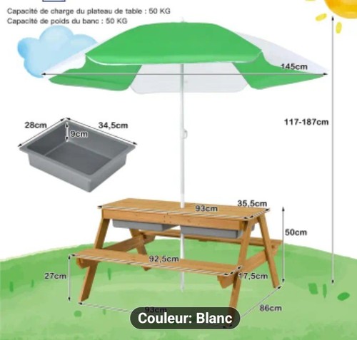 Table pique nique - table,