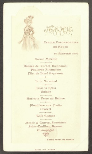 Menu cercle colombophile de - cercle,