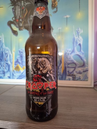 Bière vide iron maiden beer - iron,