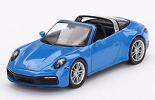 Porsche 911 Targs 4S - Shark Blue - Mini GT 1:64