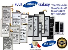 BATTERIE Original Samsung Galaxy S3/S4/S5/S6/S7/S8/S9/S10 Edge Plus 100% Neuve